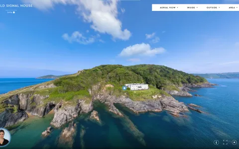 Old-Signal-House-HDR-Aerial-Photography