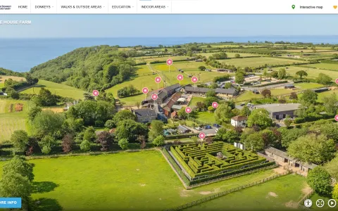 The-Donkey-Sanctuary-Aerial-View